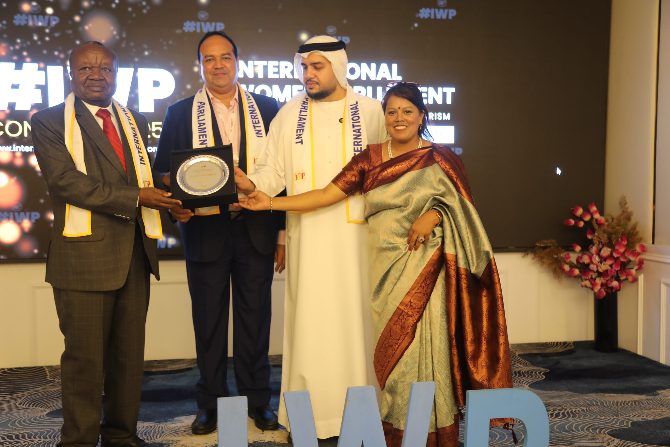 Naeem Sirajuddin Tirmizi Honored as Guest of Honour at IWP Conclave 2025 in Dubai
