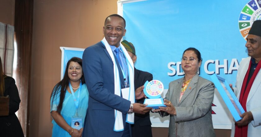 Solomon Gachanja Maina, Kenya – Honored at SDG Champion Prize Ceremony 2025Kathmandu, Nepal – December 28, 2025