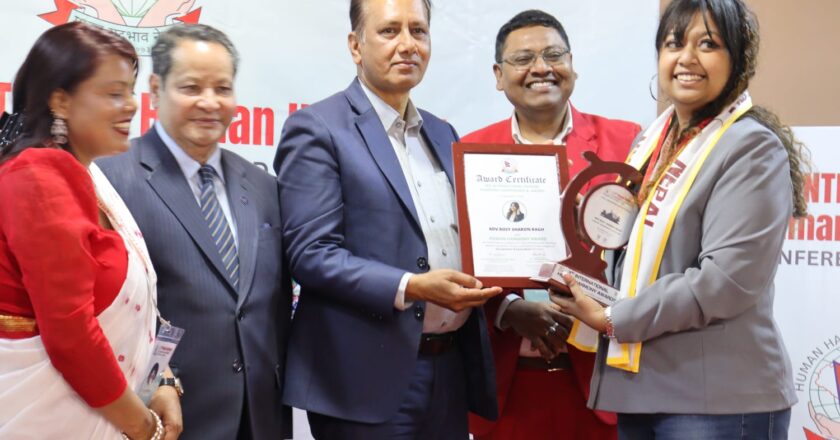 Rosy Sharon Bagh, India – Honored at 3rd International Human Harmony Conference & Award 2026