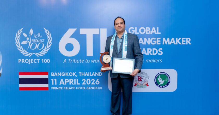 Chief Guest Dr. Naeem Tirmizi Graces the 6th Global Changemaker Award in Bangkok